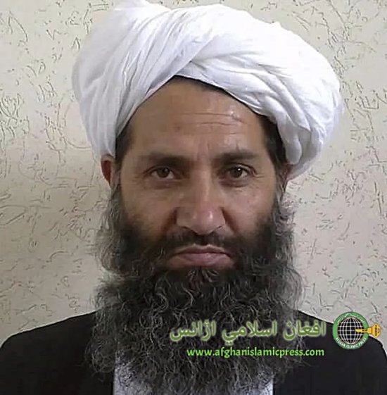 ▲資料圖片：阿富汗塔利班最高領導人阿洪紮達。（人民視覺）