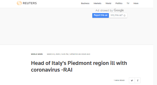 两位大区主席感染后，陆军参谋长也确诊！