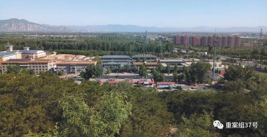 ▲远眺北京市海淀寄读学校。校方供图