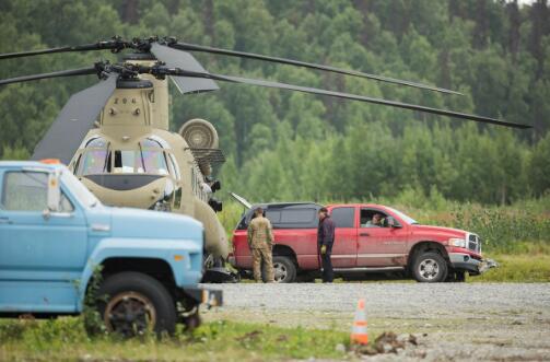 美国阿拉斯加州一架观光飞机坠毁，4人遇难1人失踪。（图源：推特）