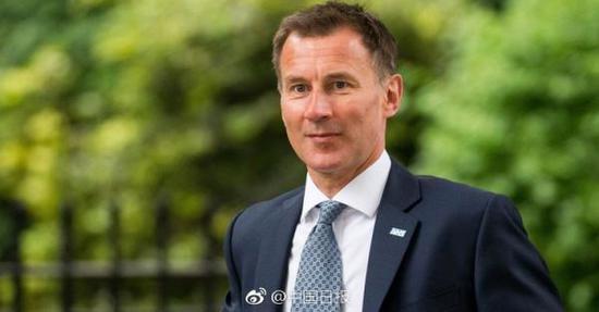 杰里米·亨特  图自@中国日报