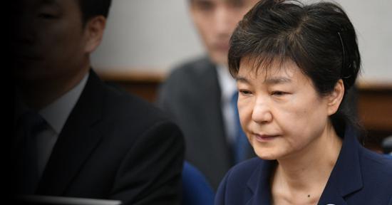 韩国前总统朴槿惠(韩联社)