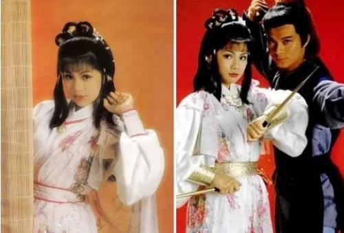 翁美玲 1983《射雕英雄传》饰黄蓉。来源：金鹰网