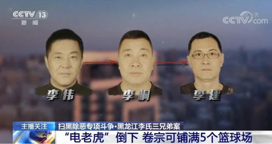 黑龙江李氏三兄弟案(图源:央视新闻)