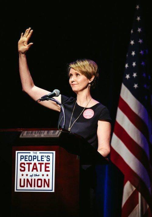辛西娅有望成为成为纽约州历史上首位女州长