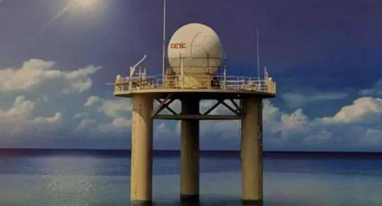 ▲图为浮动型海上信息平台