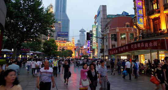 上海街景(来源:俄罗斯卫星通讯社)
