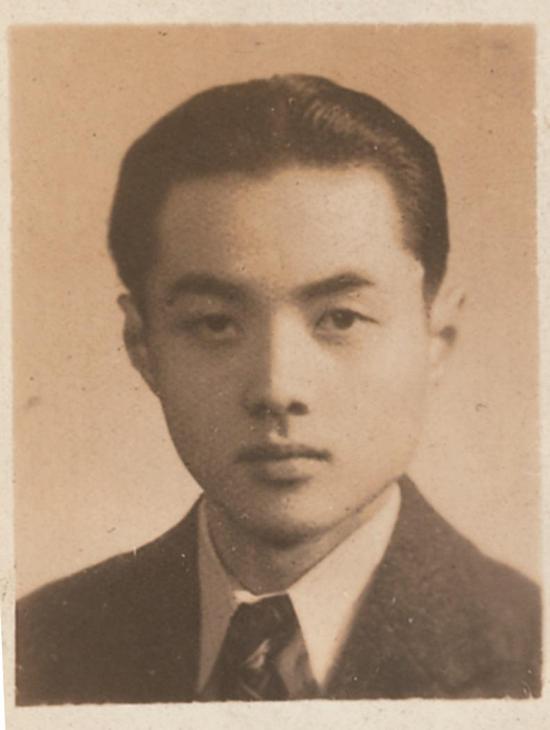 留英前夕的嵇汝运。