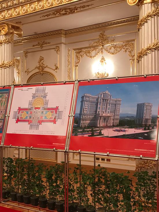 △这是中方援塔政府办公大楼项目,场地面积约10公顷,建筑面积约44000平方米。(央视记者石伟明拍摄)
