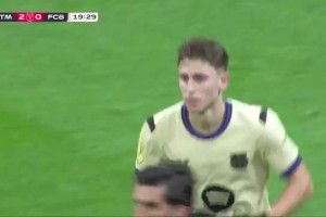 惨案！马竞4-0十人巴萨占先机 霍安失误送礼小蜘蛛卢克曼传射