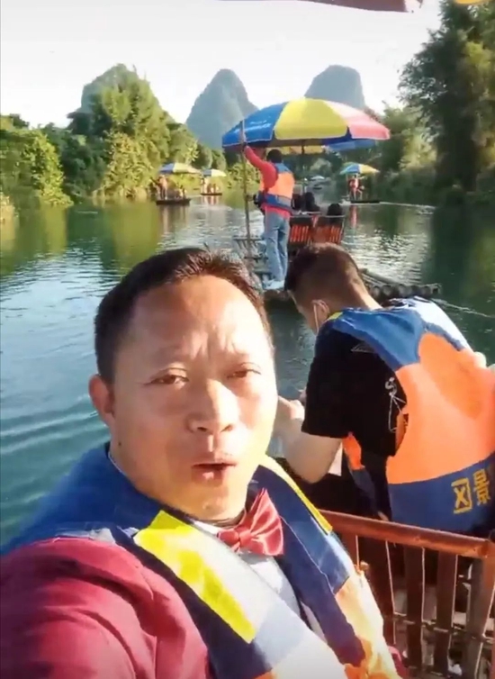 2022年5月,刘涛的一首带着广西口音的英文童谣引来更多人的关注。受访者供图