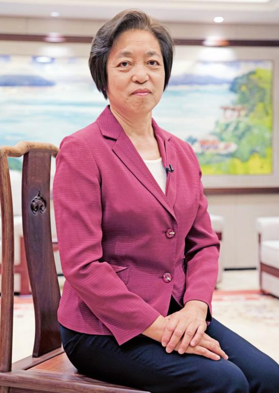 苏辉 全国政协副主席,台盟中央主席。 摄影/本刊记者 董洁旭