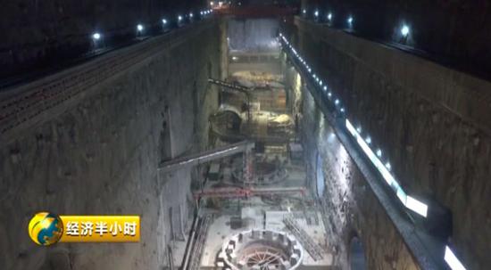 乌东德地下电站主厂房