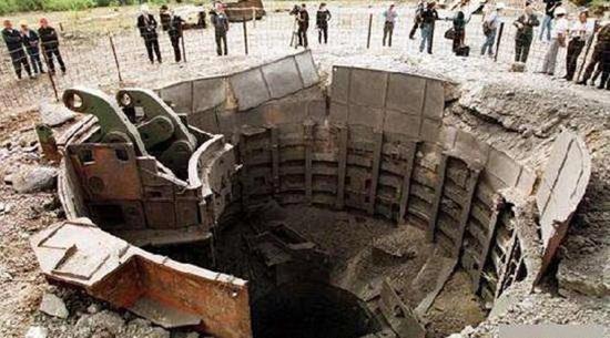 乌克兰拆毁的发射井