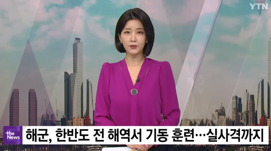 韩媒报道截图（韩国YTN电视台）