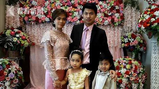 泰国6岁龙凤胎兄妹结婚 父母重金操办称恋人转