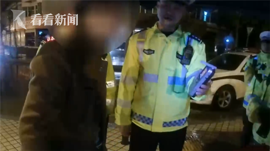 好父亲？男子醉驾不配合检测:怕孩子看到有阴影