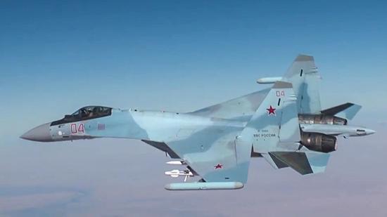 资料图：俄罗斯苏-30战机（图/卫星社）