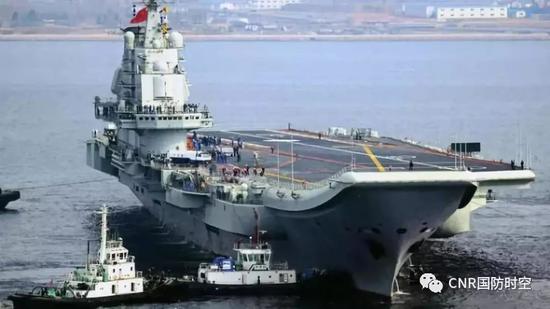  中国第二艘航空母舰（资料图）