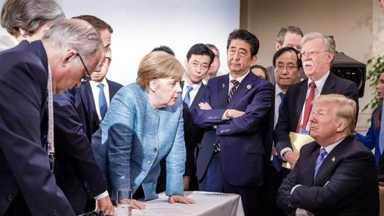 ▲不久前落幕的G7峰会已经让美国及其盟友之间裂痕加大。(法新社)