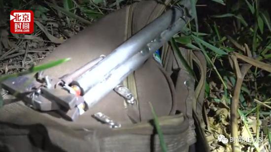 况玉林自制的双管枪