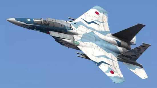 ▲图为F-15J战斗机