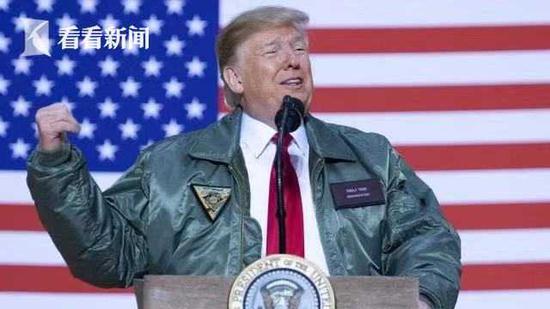 特朗普2018年造访阿萨德空军基地 特朗普2018年造访阿萨德空军基地