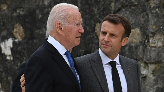 召回大使后，法国：马克龙将与拜登通话