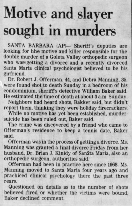 (奥夫曼事件报道,The San Bernardino County Sun)