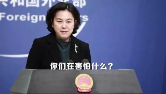 ▲华春莹(外交部微信公众号截图)