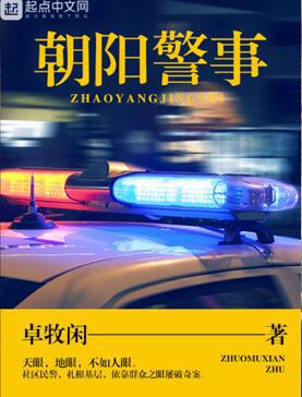 《朝陽警事》網文封面。