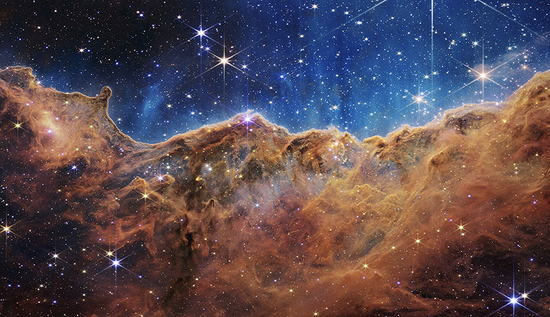 船底座大星云。图源NASA