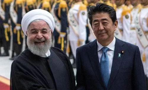 2019年6月,安倍访问伊朗