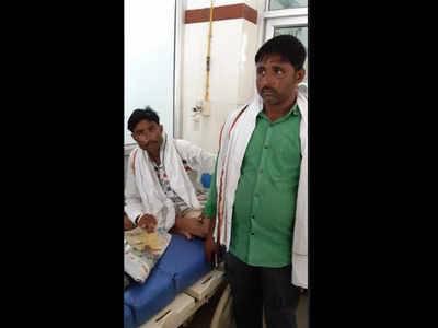 印度患者住院无聊外出散心 孪生兄弟代他抽血吃药