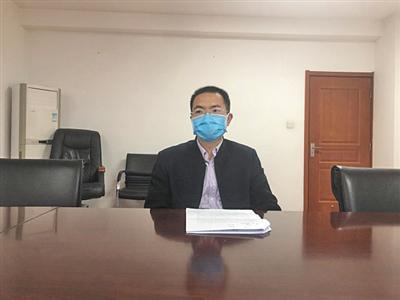 长垣市副市长、长垣市新型冠状病毒感染的肺炎疫情防控指挥部副总指挥陈伟。新京报记者 王瑞锋 摄