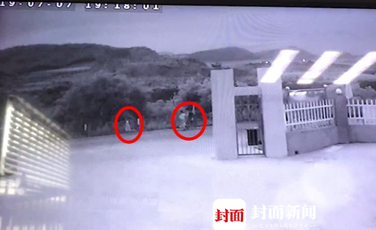 象山公安公布监控画面