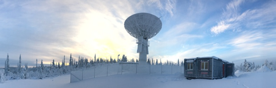 中国遥感卫星地面站北极接收站（图片来源：中科院遥感与数字地球研究所）
