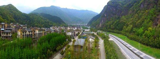 北川新貌 图自新华社
