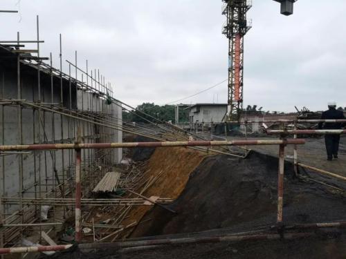 威远县第二污水处理厂还在进行主体建设