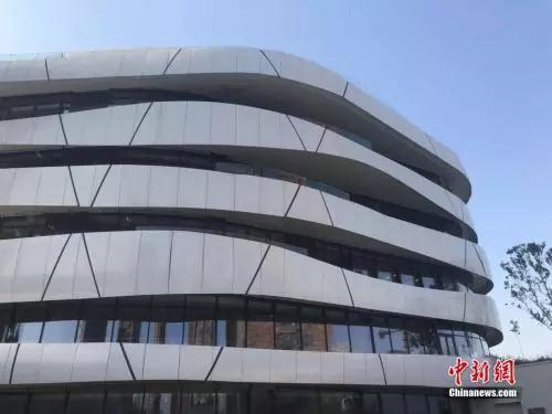 资料图: 位于青岛中德生态园内的被动房技术体验中心 。冷昊阳 摄