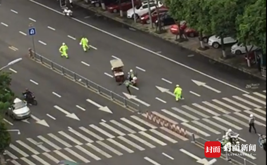 追击现场