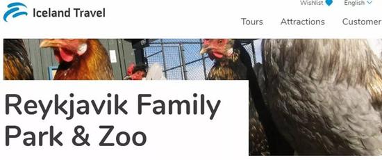  ↑ 这是雷克雅未克动物园网站截图