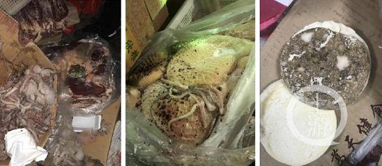 △成都七中实验学校小学部食堂食材被指发霉。