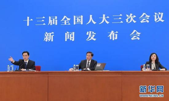 新闻发布会现场(图源:新华社)