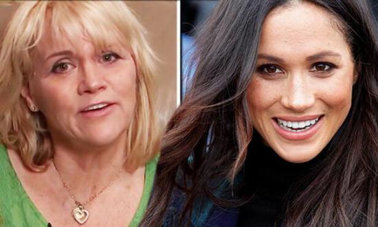 梅根（右）与她同父异母的姐姐