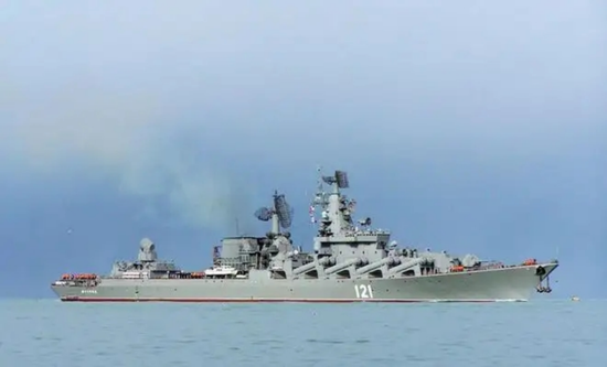 “莫斯科”号导弹巡洋舰  图：资料
