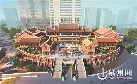 ▲故宫海上丝绸之路馆效果图(来源:泉州网)