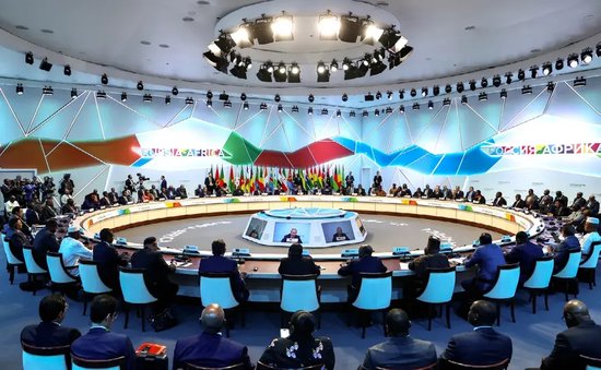 第二屆俄羅斯—非洲峰會在聖彼得堡召開