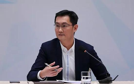 ▲腾讯公司董事局主席兼CEO马化腾(东方IC)