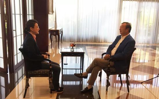 任正非接受央视记者董倩专访